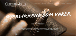 Desktop Screenshot of gullsmedmoller.no